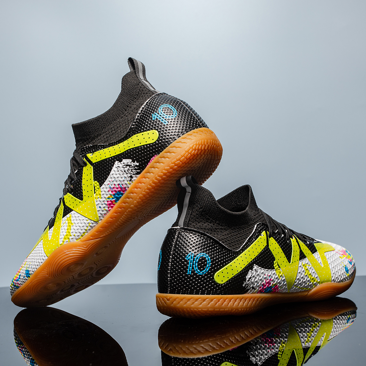 99KP-Stock High Top IC Football Shoes,EU Sizes 35-45 — 7