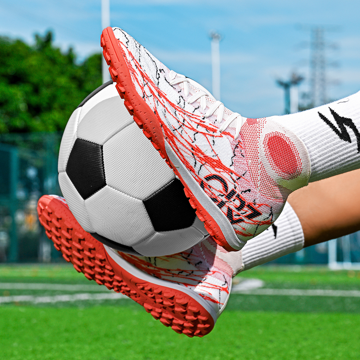 305S-TPU Upper Turf Soccer Cleats Sizes 35-45 — 12
