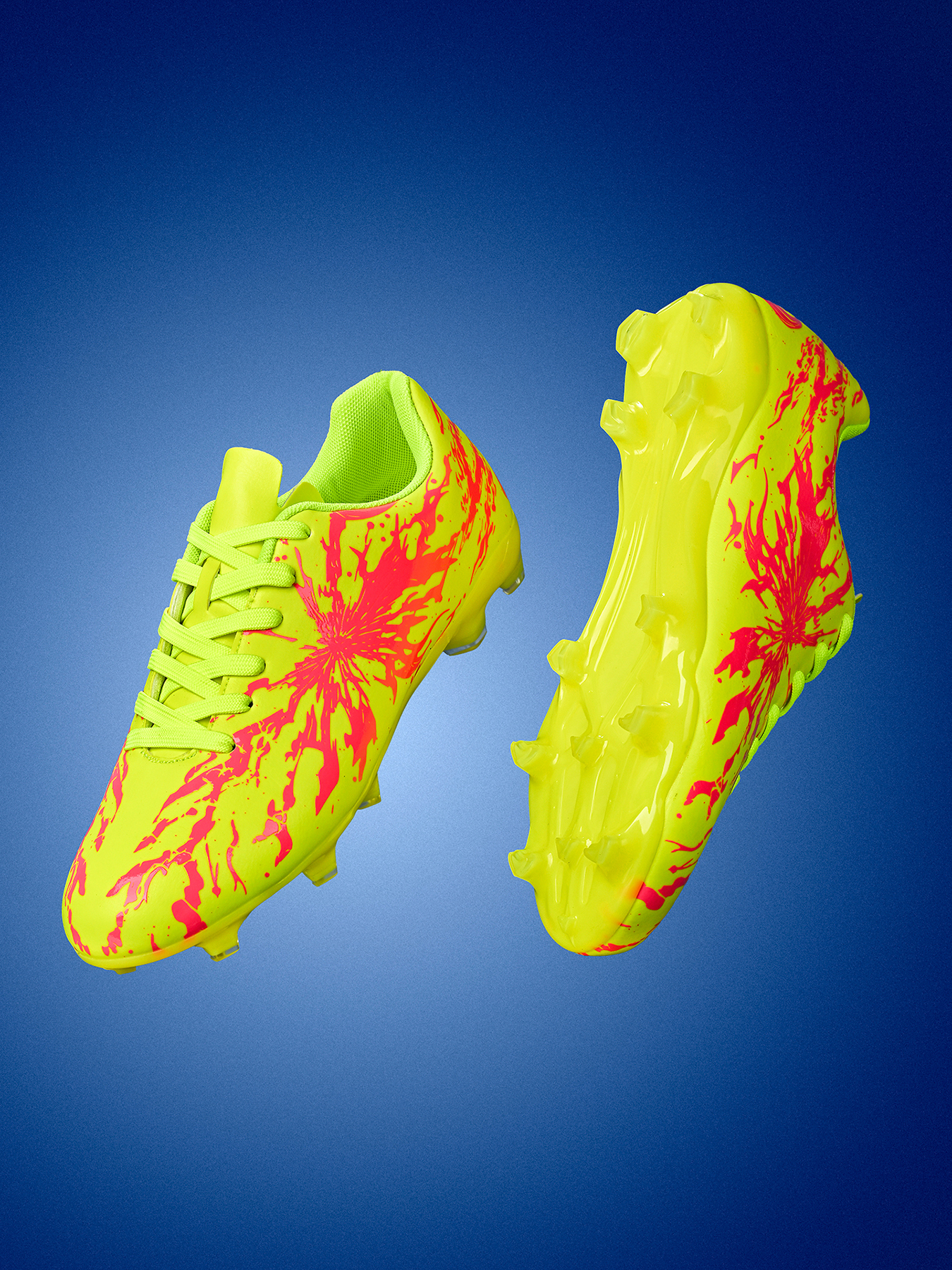 2001C-Stock Low-cut Lace-up FG Football Boots,Size 35-45 — 5