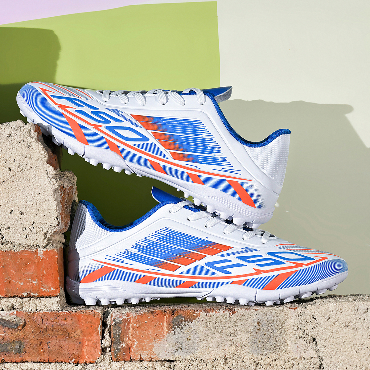 DF002S-Stock Lace-up TF Football Shoes,EU Sizes 35-45 — 5