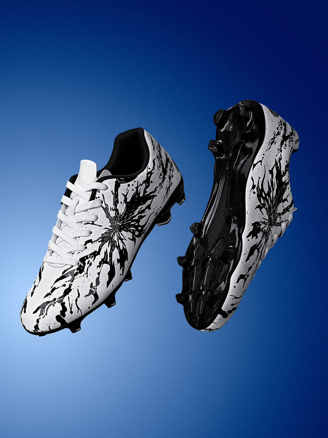 2001C-Stock Low-cut Lace-up FG Football Boots,Size 35-45 — 6
