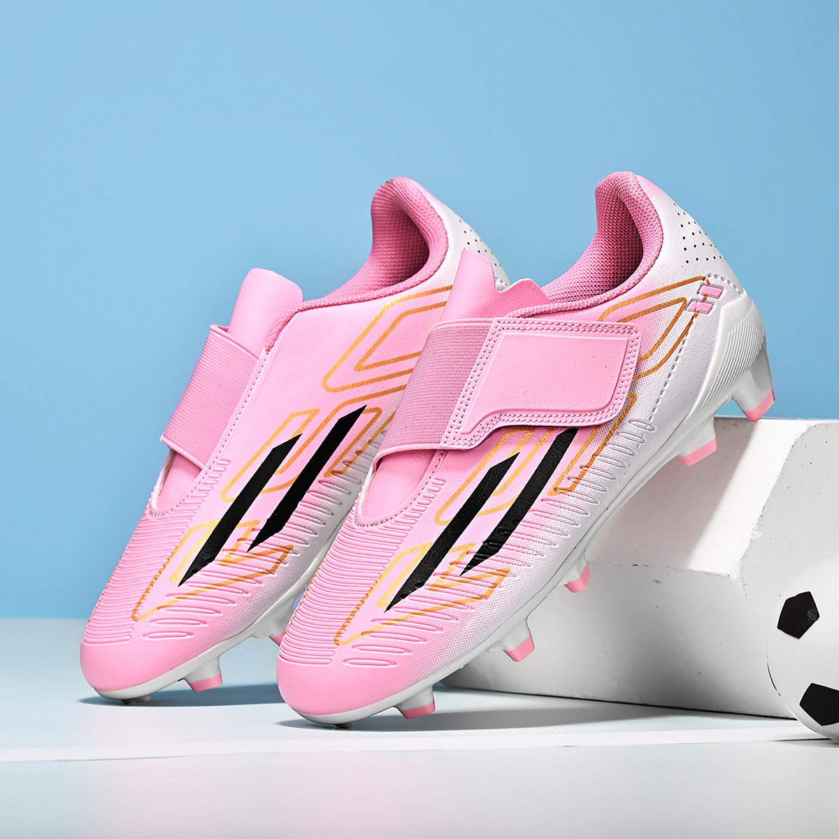 1803C-PU Upper Long-Stud Football Boots, Sizes 35–45 — 4