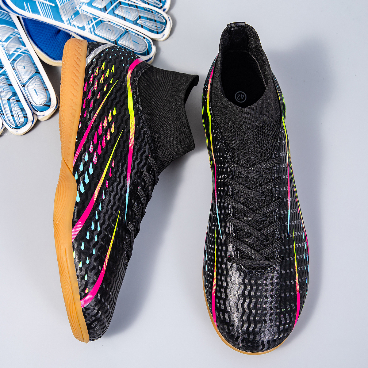 8070P-Stock Lace-up Football Shoes,EU Sizes 38-45 — 10