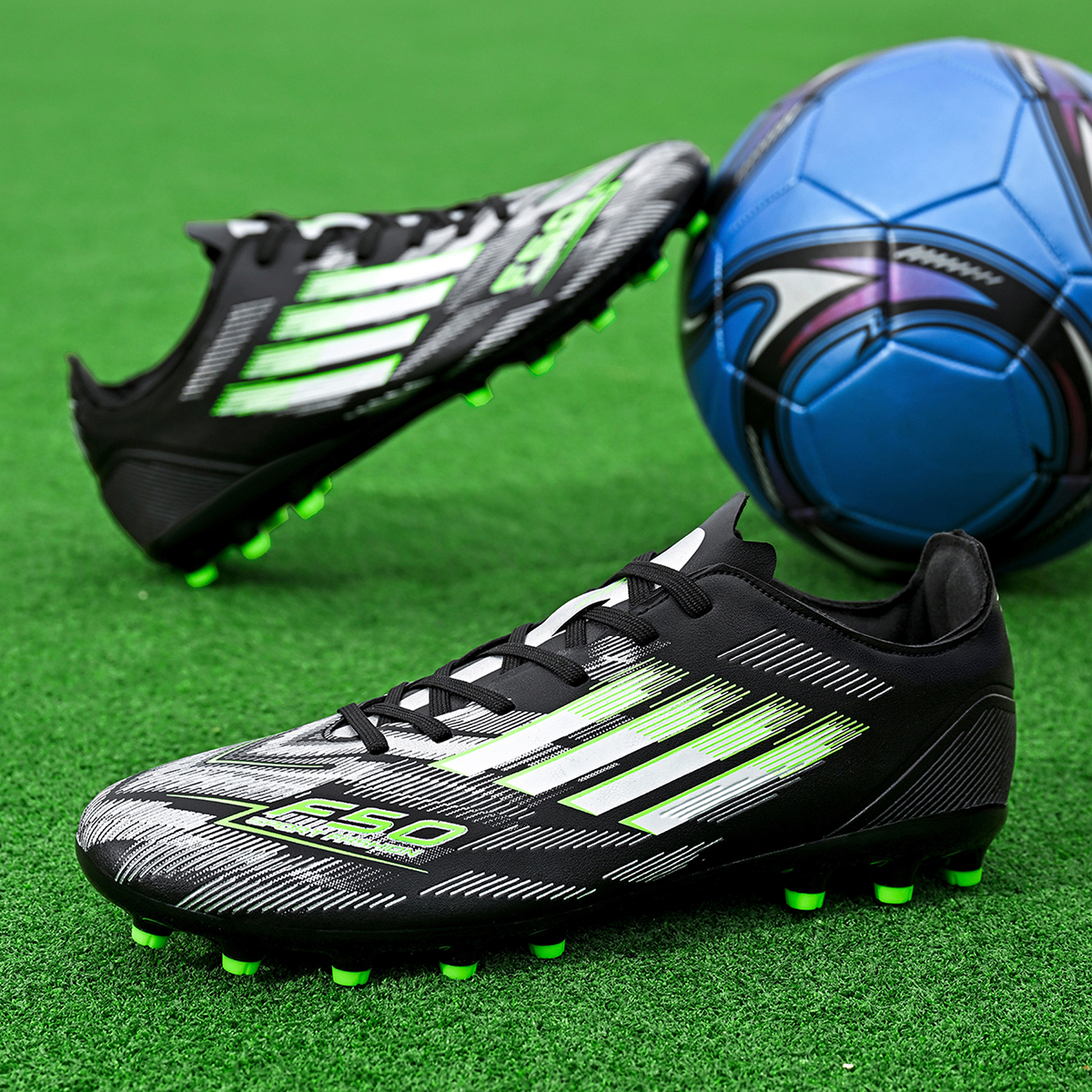 5566C-Stock Lace-up AG Football Boots — 6
