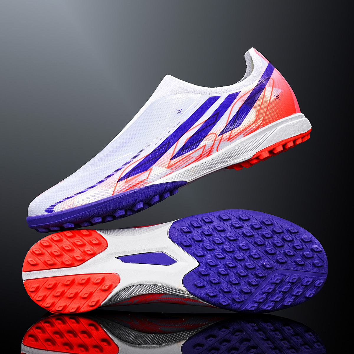 DF115S-Stock Low-cut TF Football Shoes,EU Sizes 32-45 — 2
