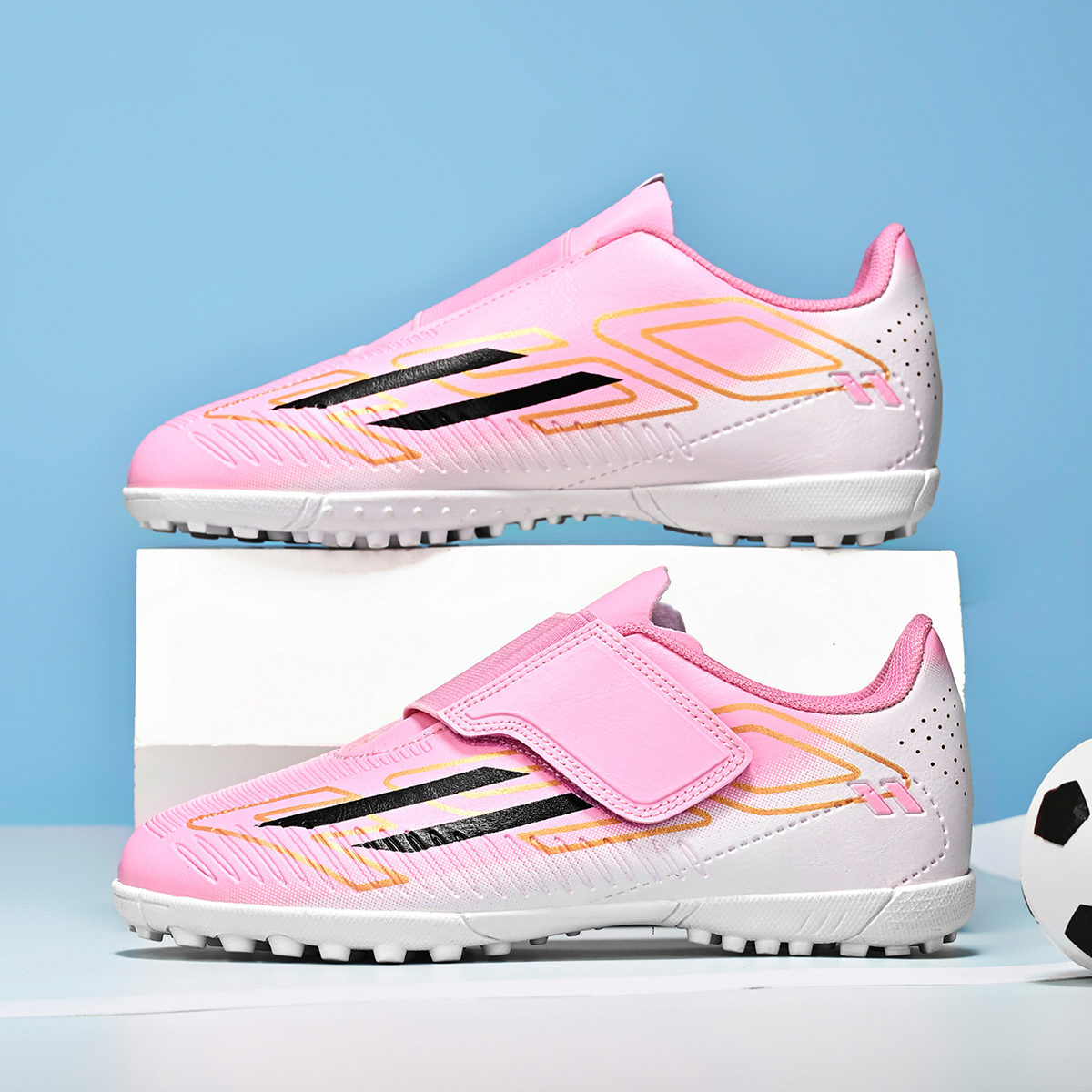 1803S-Low-Cut Kids’ Professional Soccer Training Shoes, Sizes 35–45 — 2