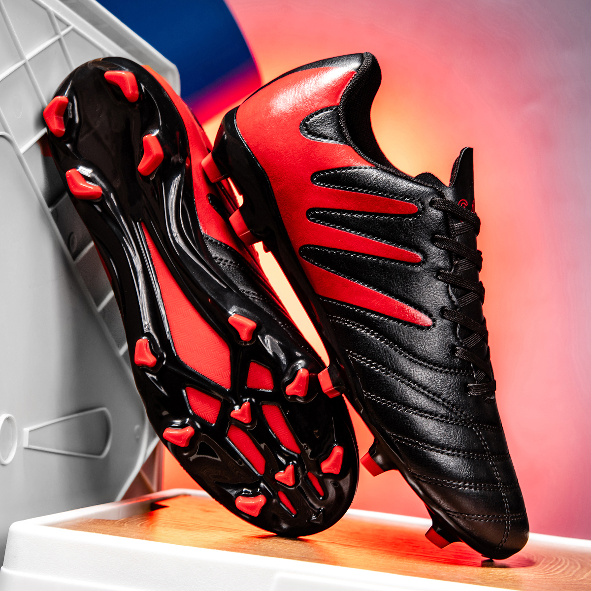 3599C-Lace-Up Long Stud Soccer Cleats Sizes 35-45 — 10
