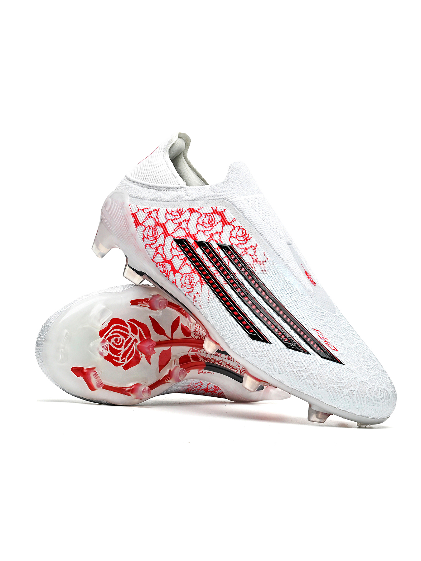 8553C-Stock Slip-on Long Stud Football Boots, Size 33-45 — 9