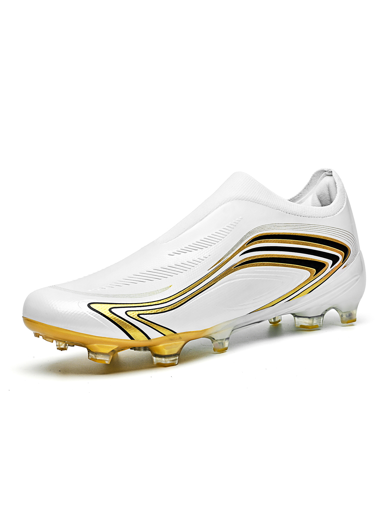 8848C-Stock Slip-on Long Stud Football Boots, Size 32-45 — 4
