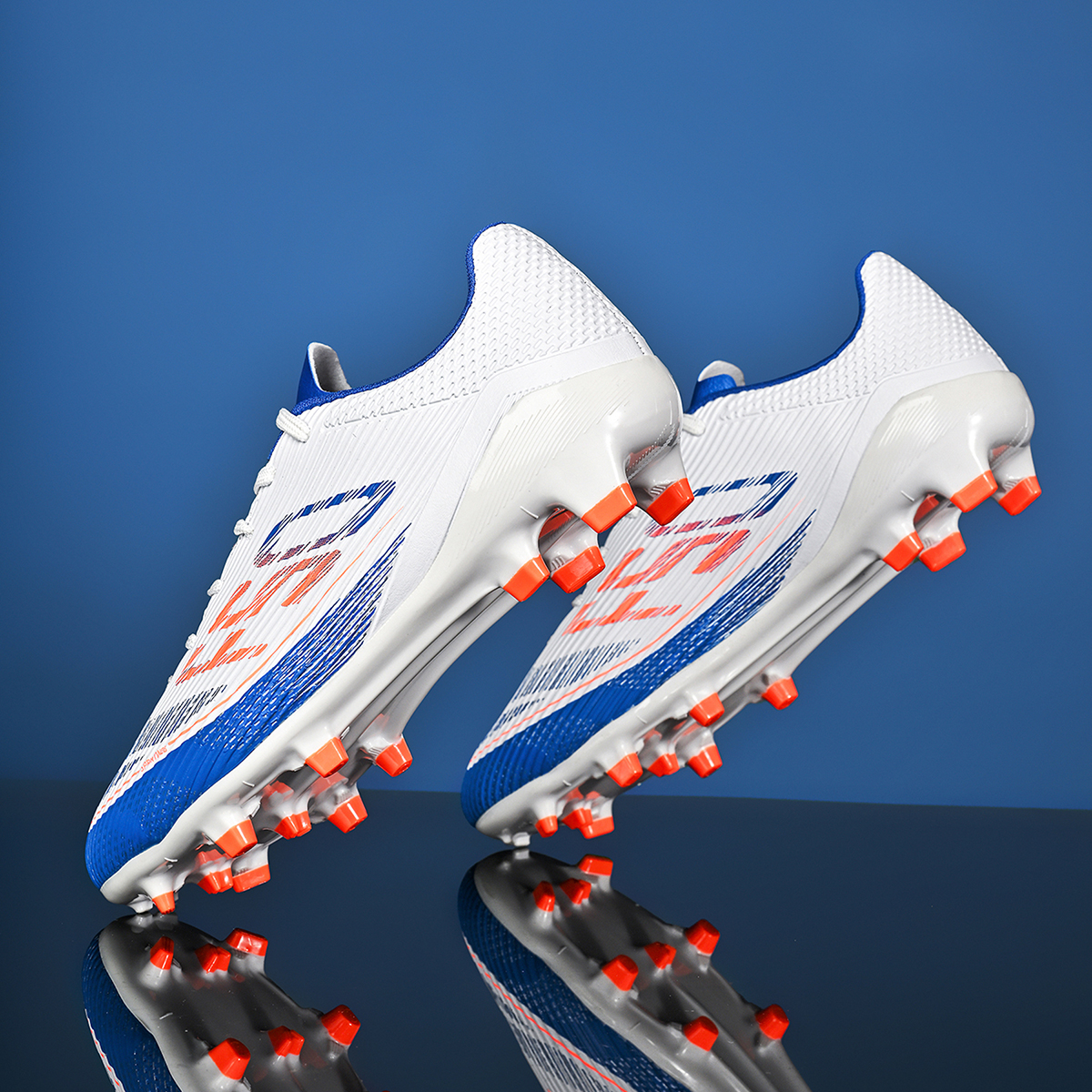 JDQ-002C-Stock Lace-up Firm Ground Football Shoes,EU Sizes 35-45 — 9