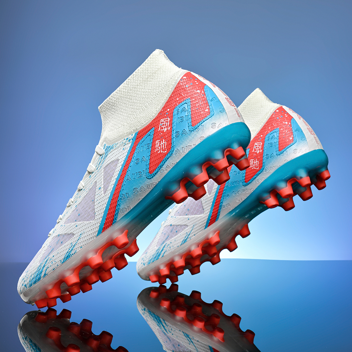 3800C-Stock High Top AG Football Shoes,EU Sizes 35-45 — 7