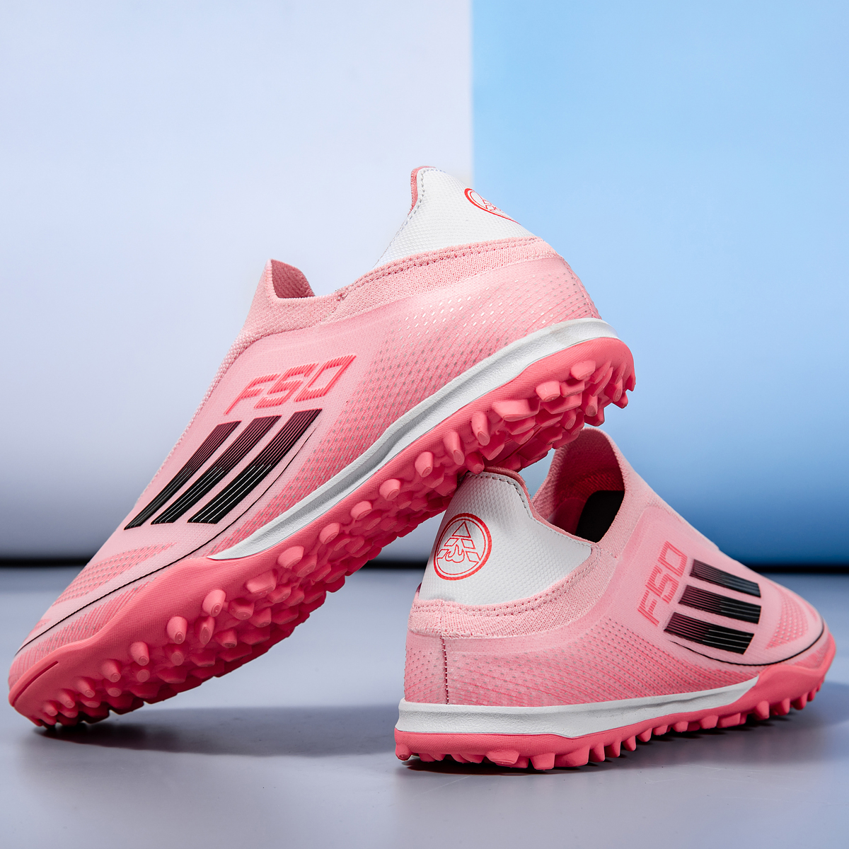 DF50S-Stock Low-cut TF Football Shoes,EU Sizes 35-45 — 4