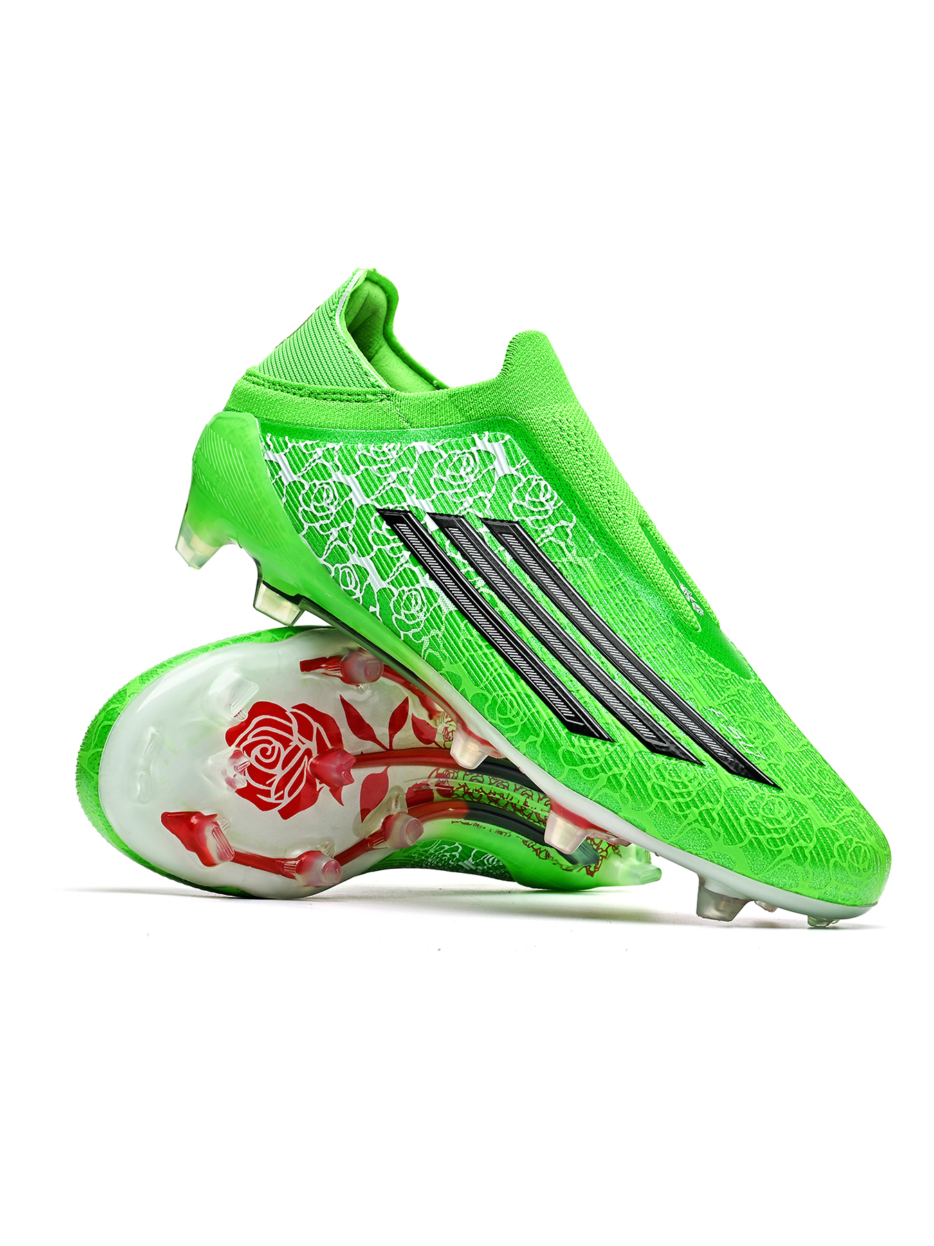 8553C-Stock Slip-on Long Stud Football Boots, Size 33-45 — 10