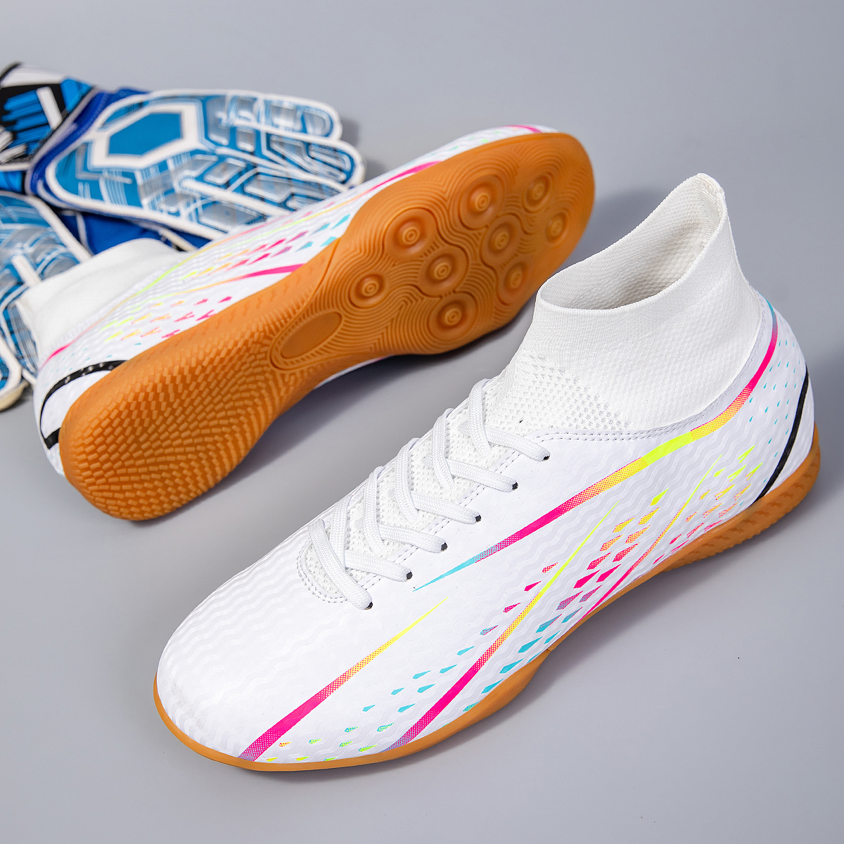 8070P-Stock Lace-up Football Shoes,EU Sizes 38-45 — 14