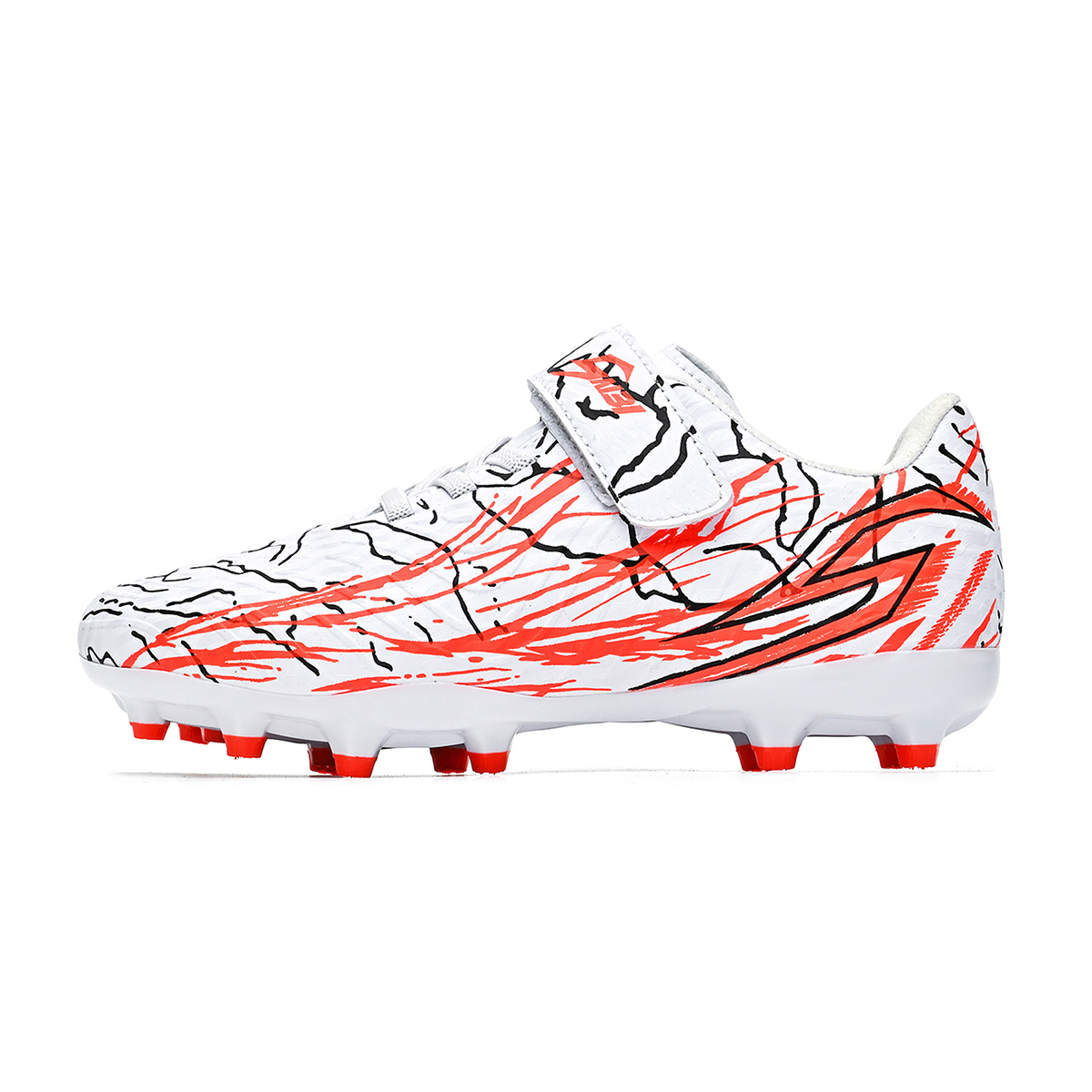 2210C-PU Upper Long Stud Soccer Cleats for Kids Sizes 26-38