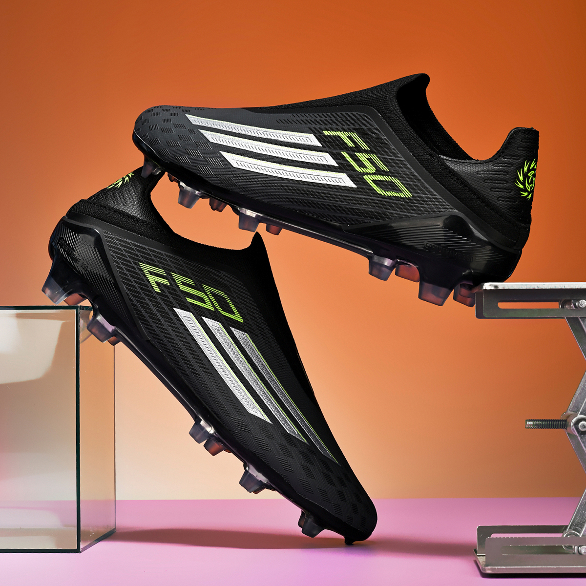JDQ-004C-Stock Slip-on Firm Ground Football Shoes,EU Sizes 35-45 — 11