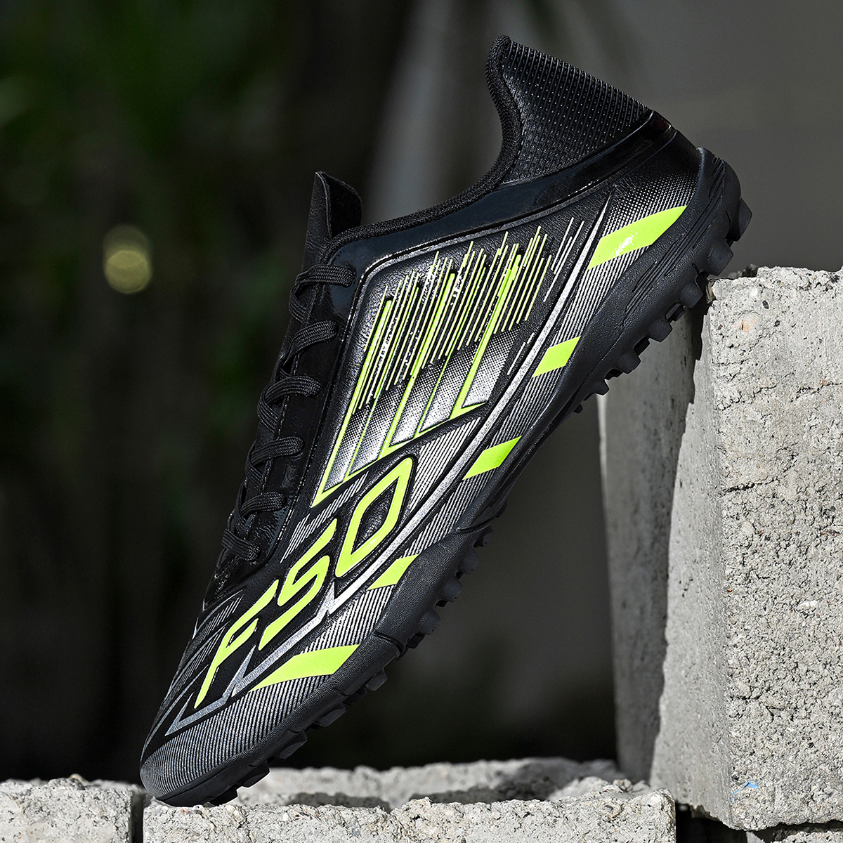 DF002S-Stock Lace-up TF Football Shoes,EU Sizes 35-45 — 3