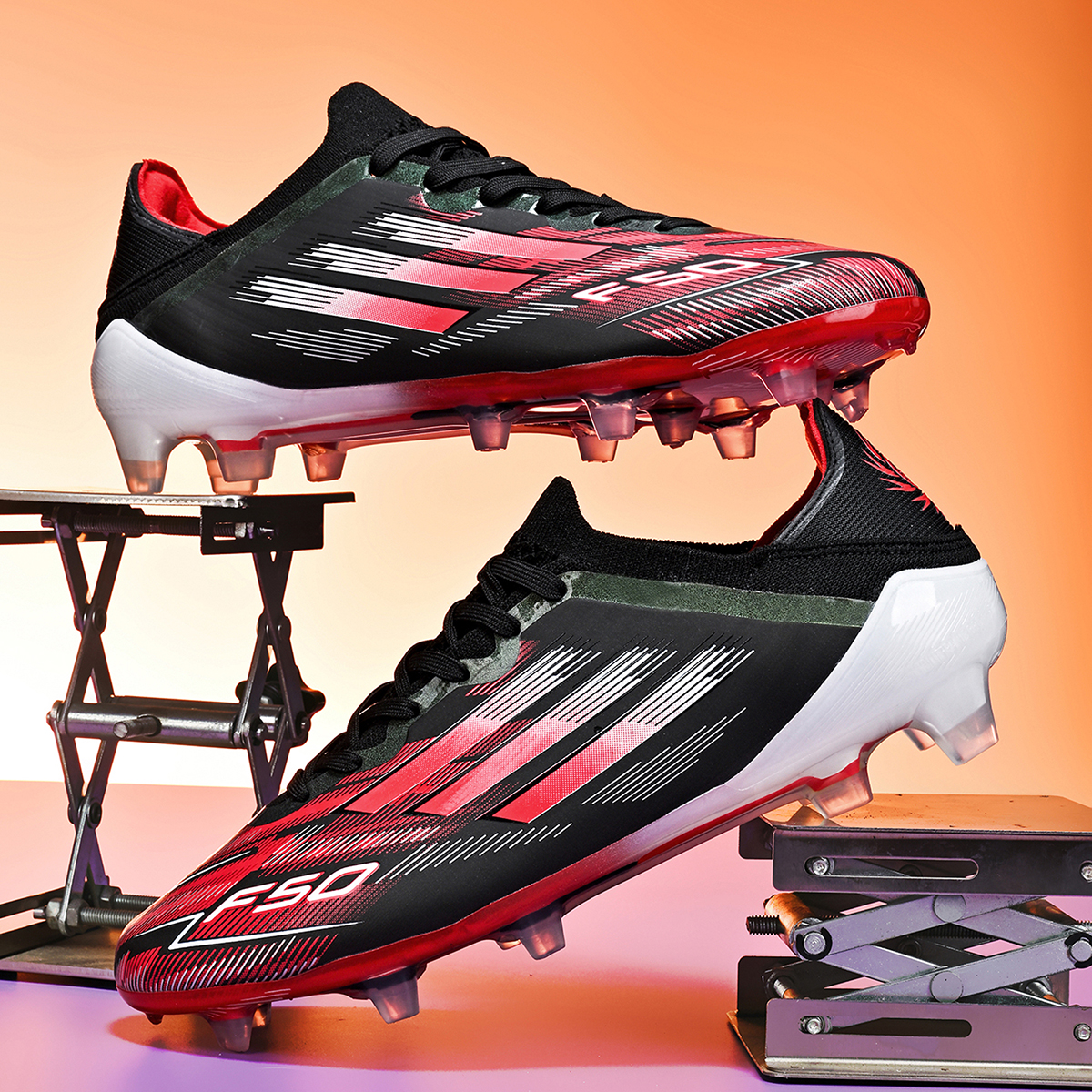 8866C-Stock Face-up FG Football Shoes,EU Sizes 35-45 — 4