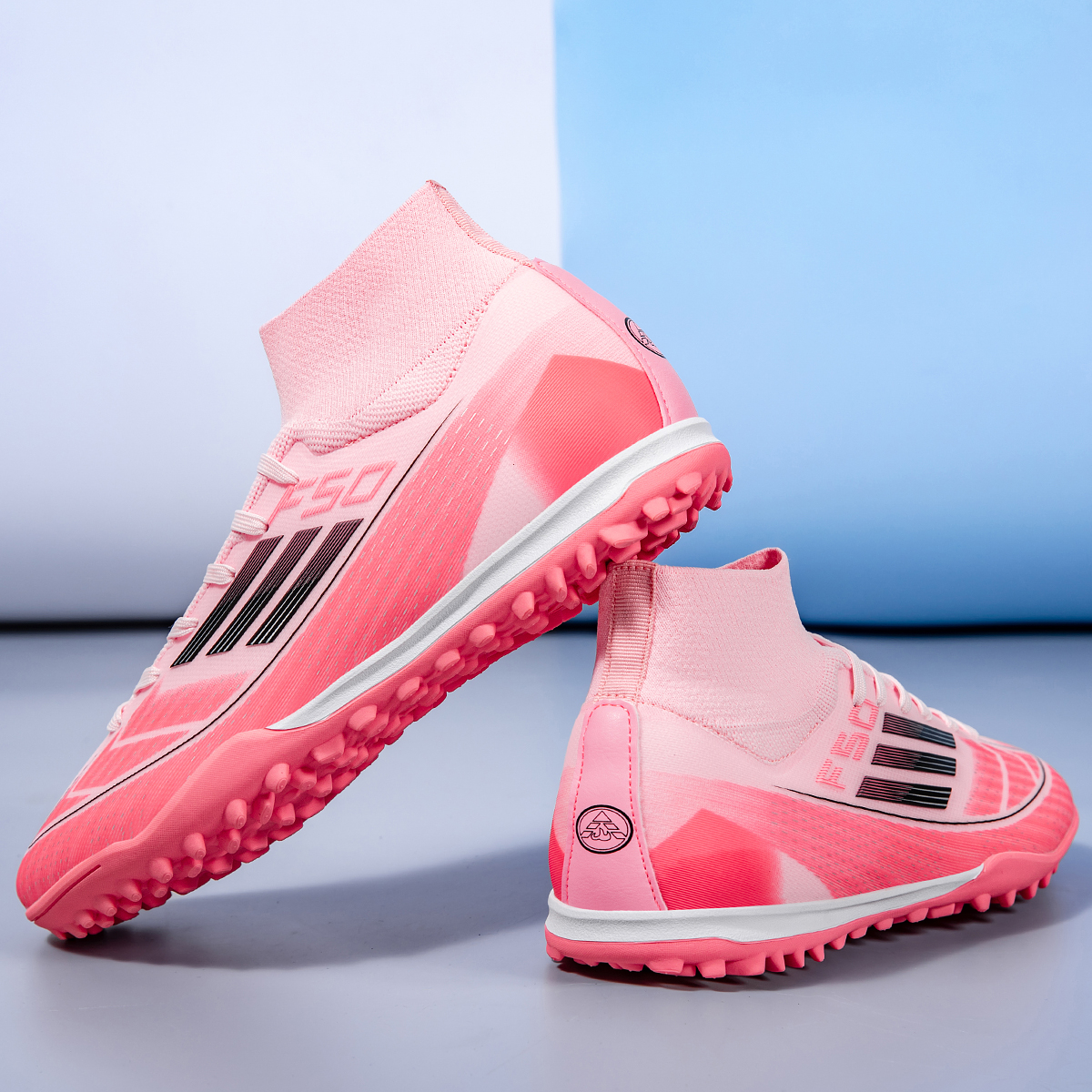 F50S-Stock High Heel TF Football Shoes,EU Sizes 35-45 — 8