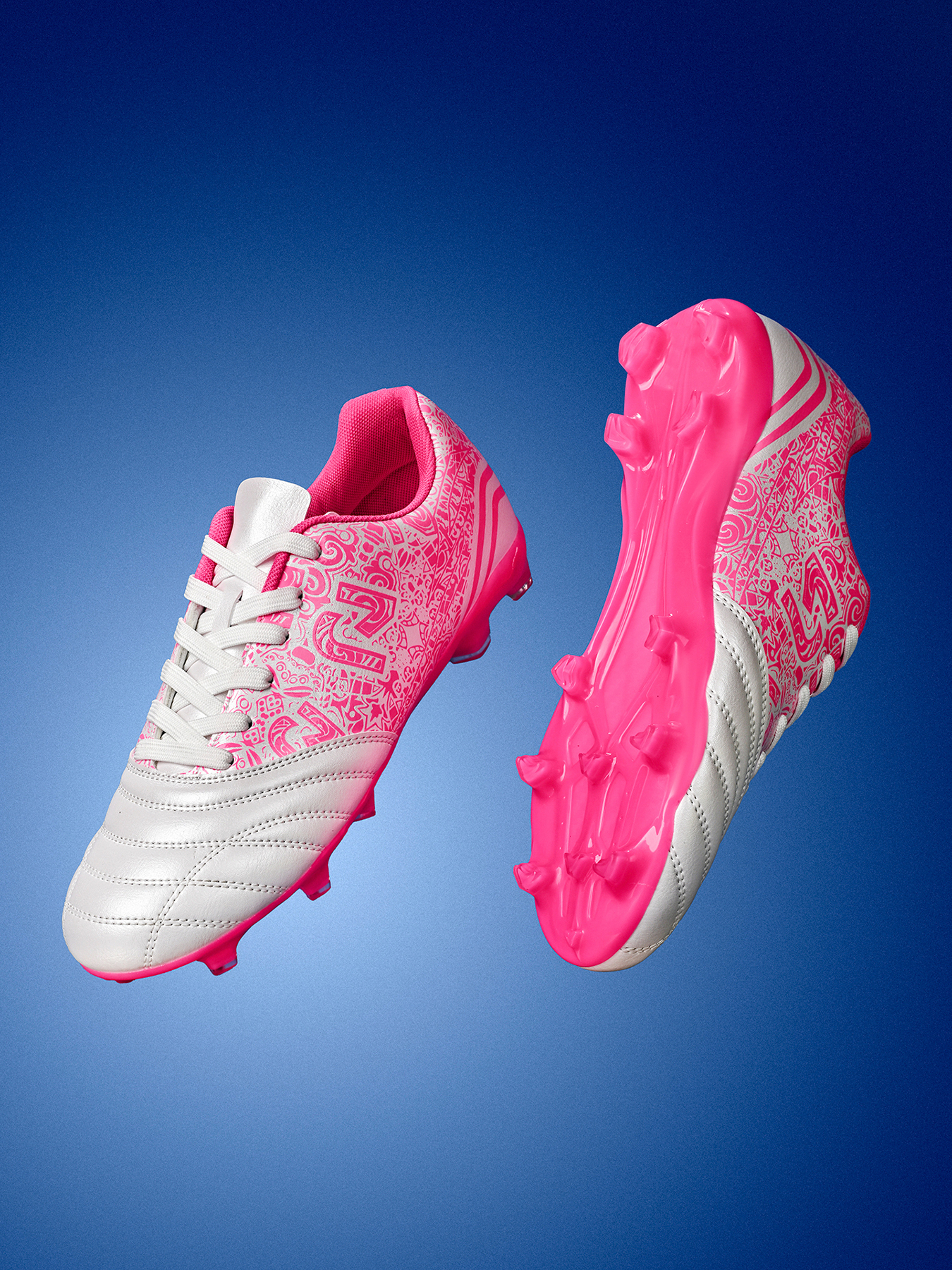 2003C-Stock Lace-up Low Top FG Football Shoes,Sizes 35-45 — 4
