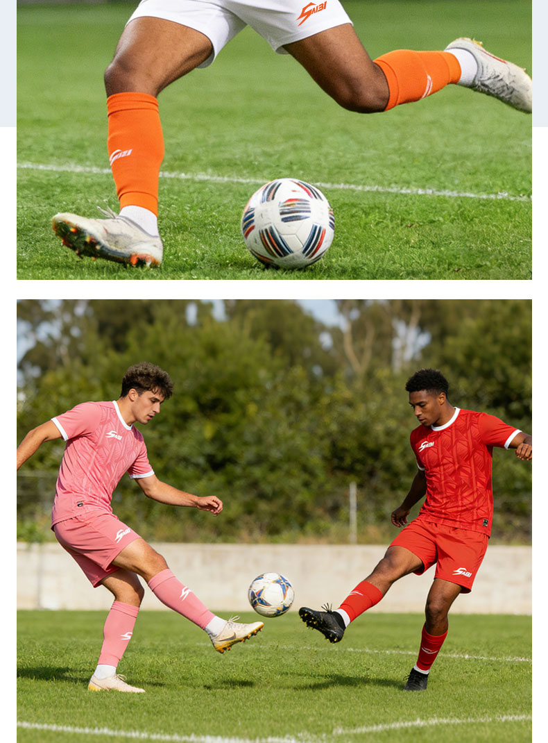ZDF002-Stock Football Uniforms, Jersey & Shorts — 16