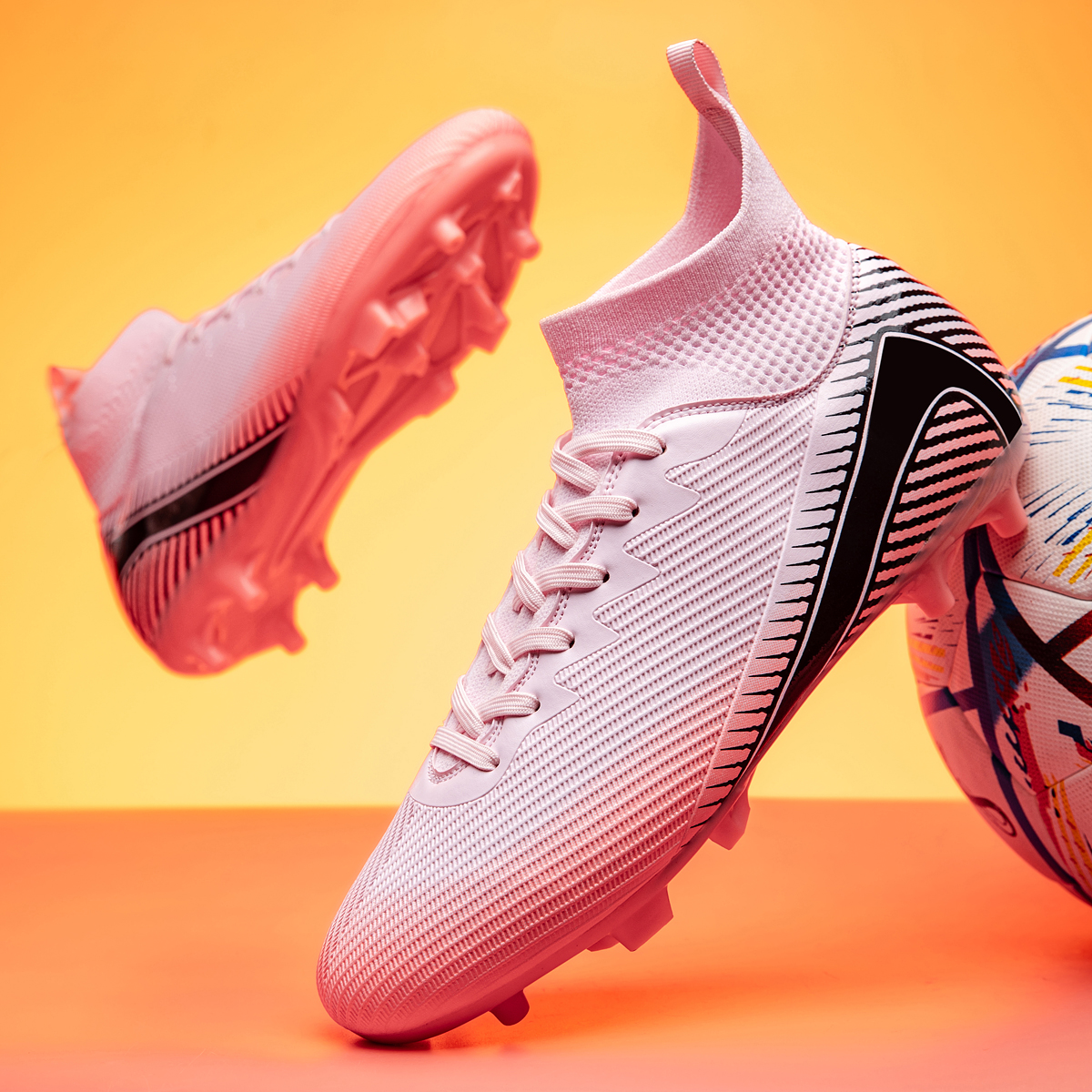 7066C-Stock Non-slip FG Football Boot,EU Sizes 38-45 — 8