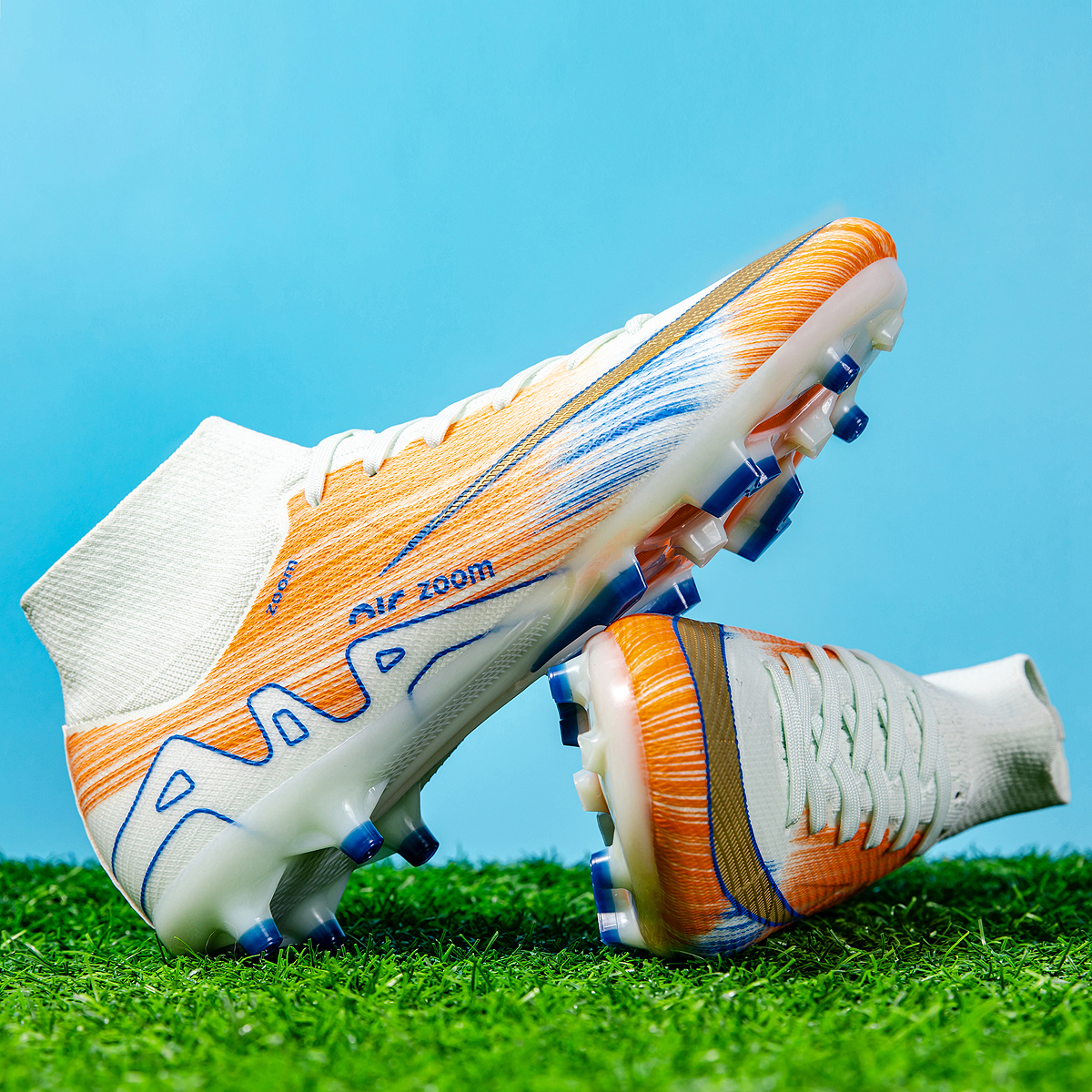 2440C-TPU Upper Long Stud Soccer Cleats Sizes 35-45 — 9