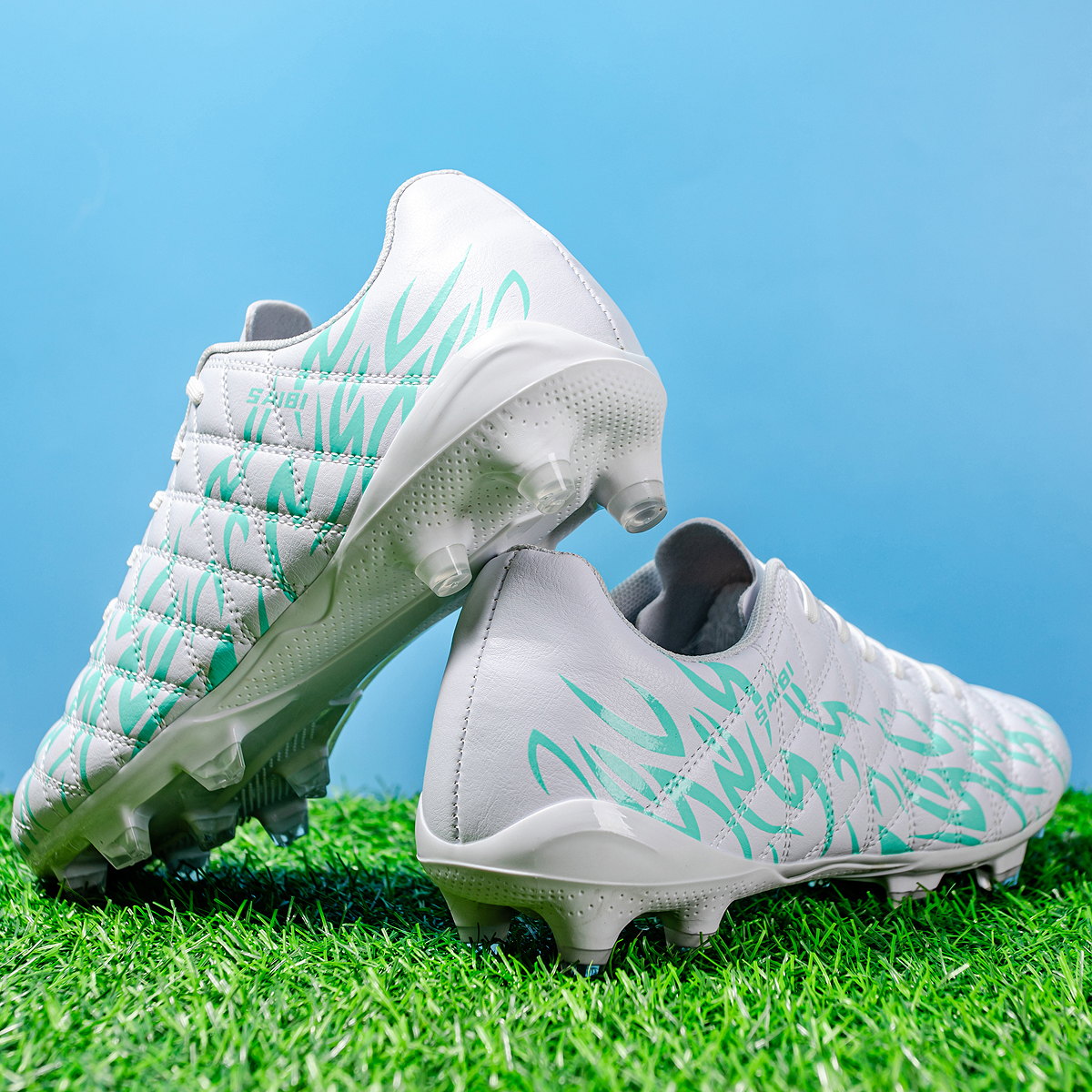 KJ01C-Stock Lace-up FG Football Shoes,EU 35-45 — 8