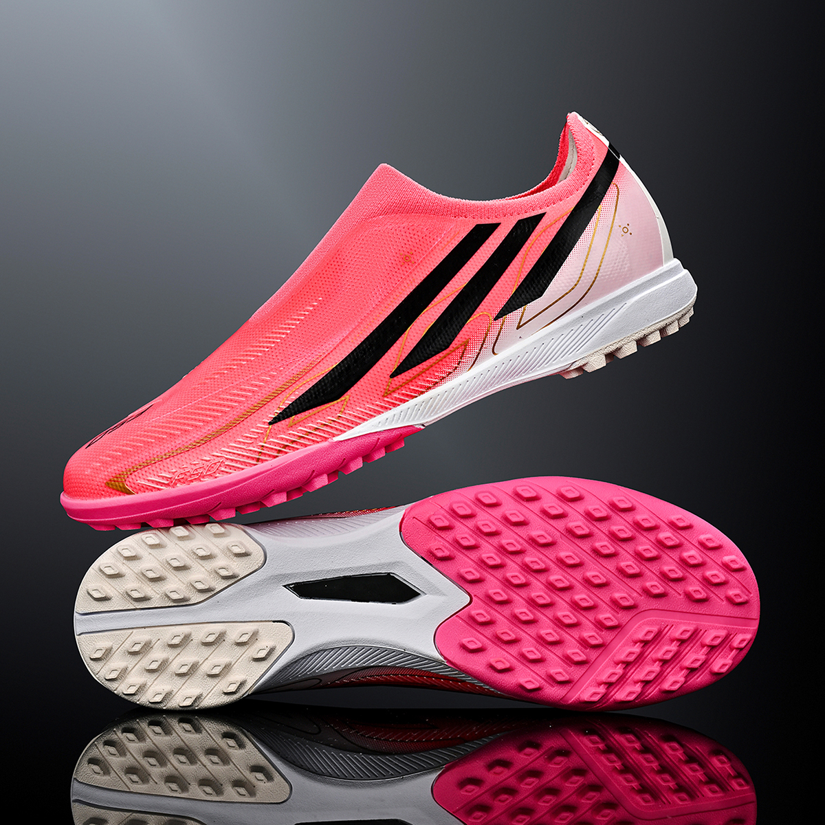 DF115S-Stock Low-cut TF Football Shoes,EU Sizes 32-45 — 3