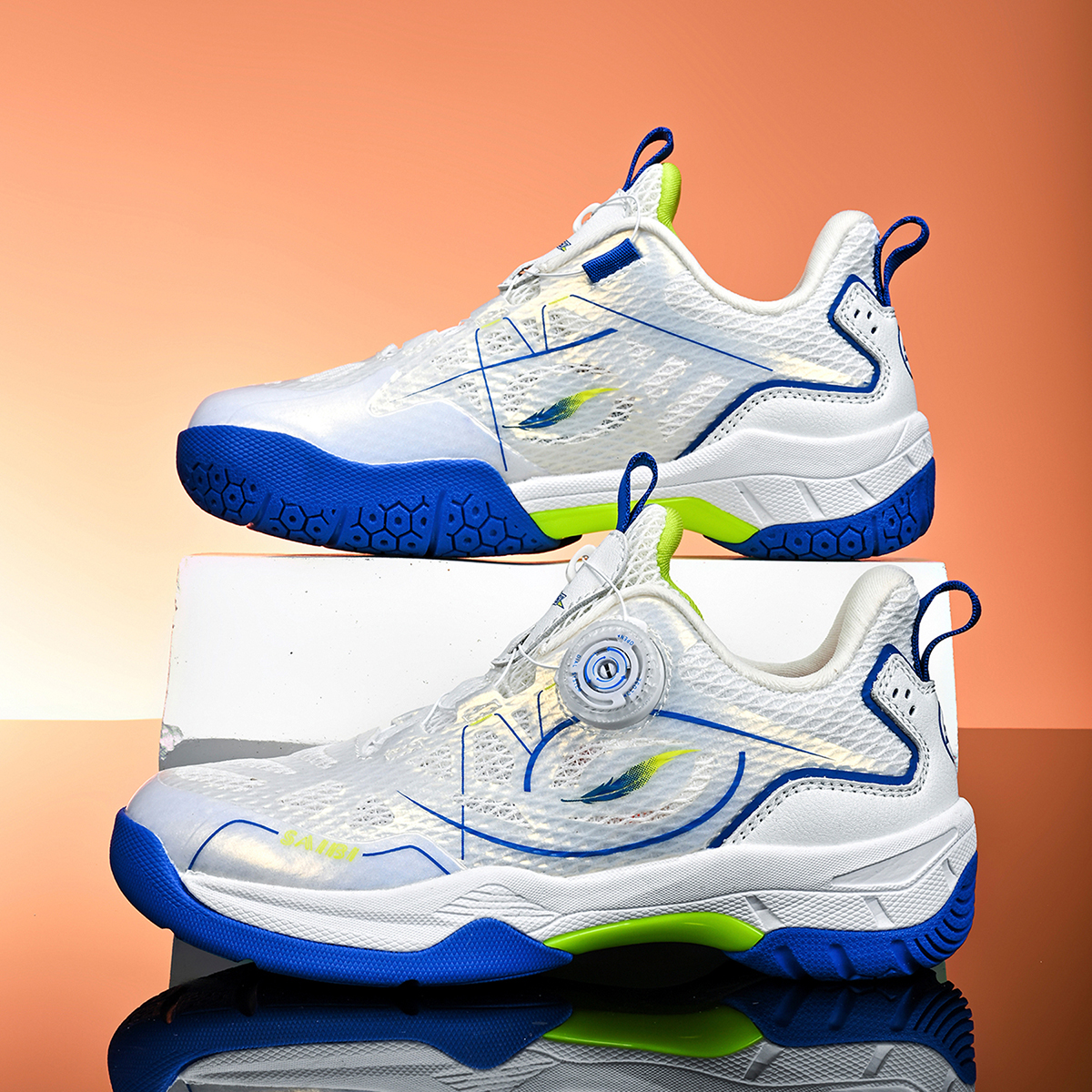 Y002T-Stock Children Badminton Shoes,EU Sizes 29-38 — 4