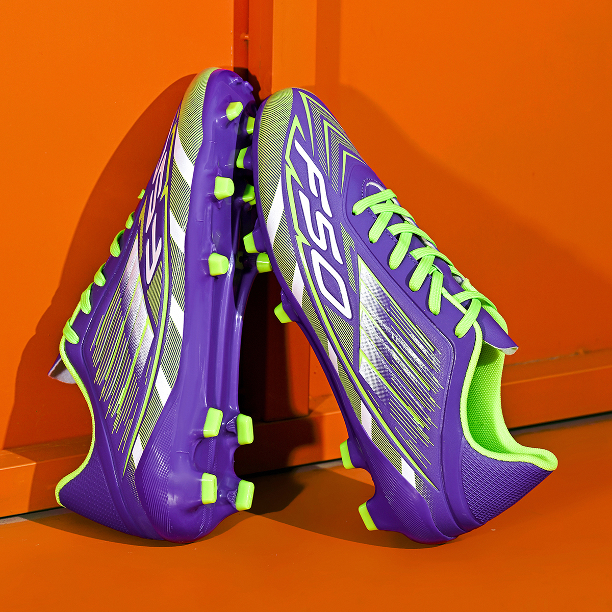 DF002C-Stock Lace-up FG Football Shoes,EU Sizes 35-45 — 3