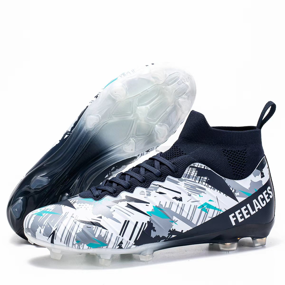 1916C-High-Cut Soccer Cleats Sizes 35-45 — 8