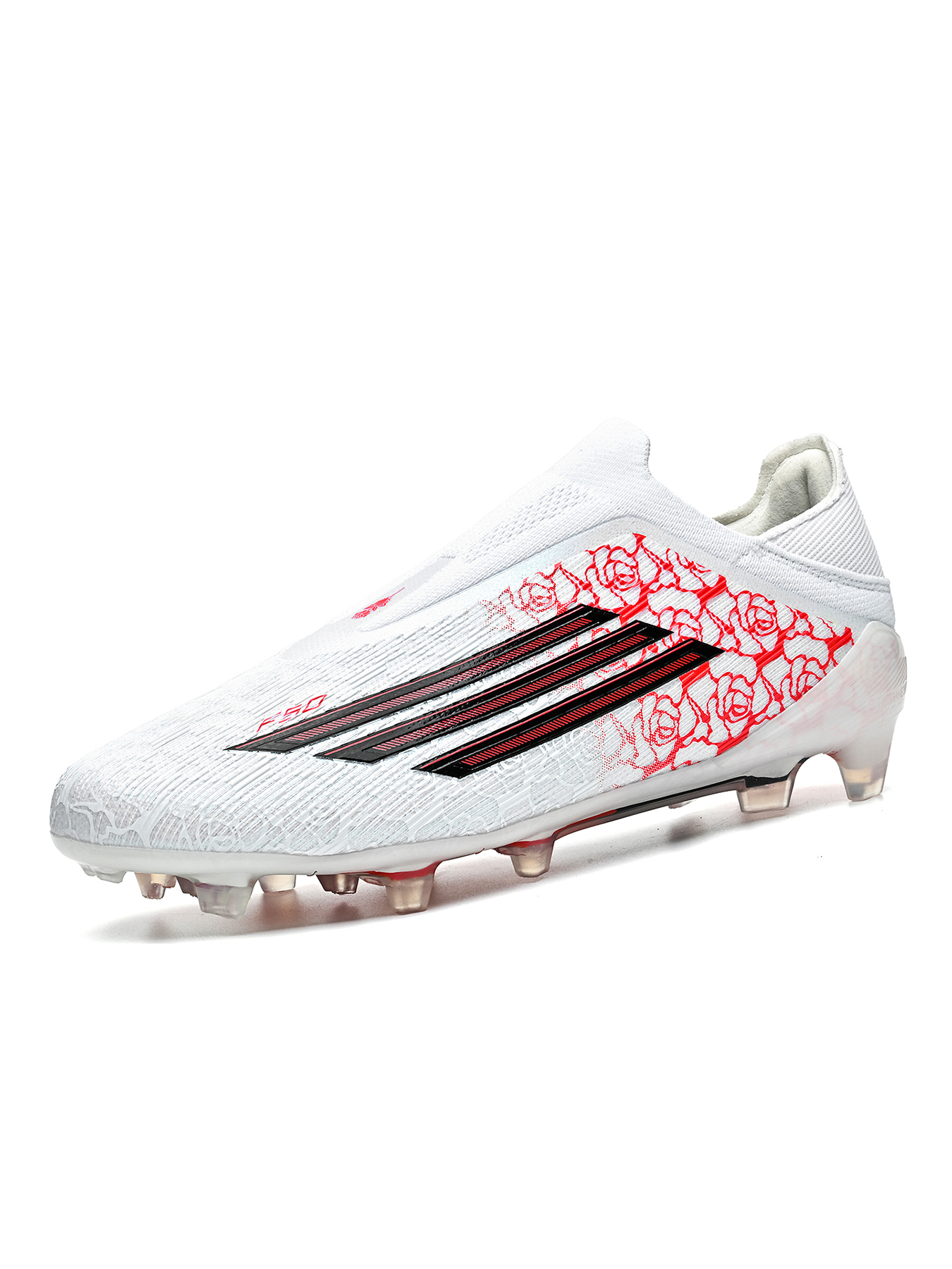 8553C-Stock Slip-on Long Stud Football Boots, Size 33-45 — 4