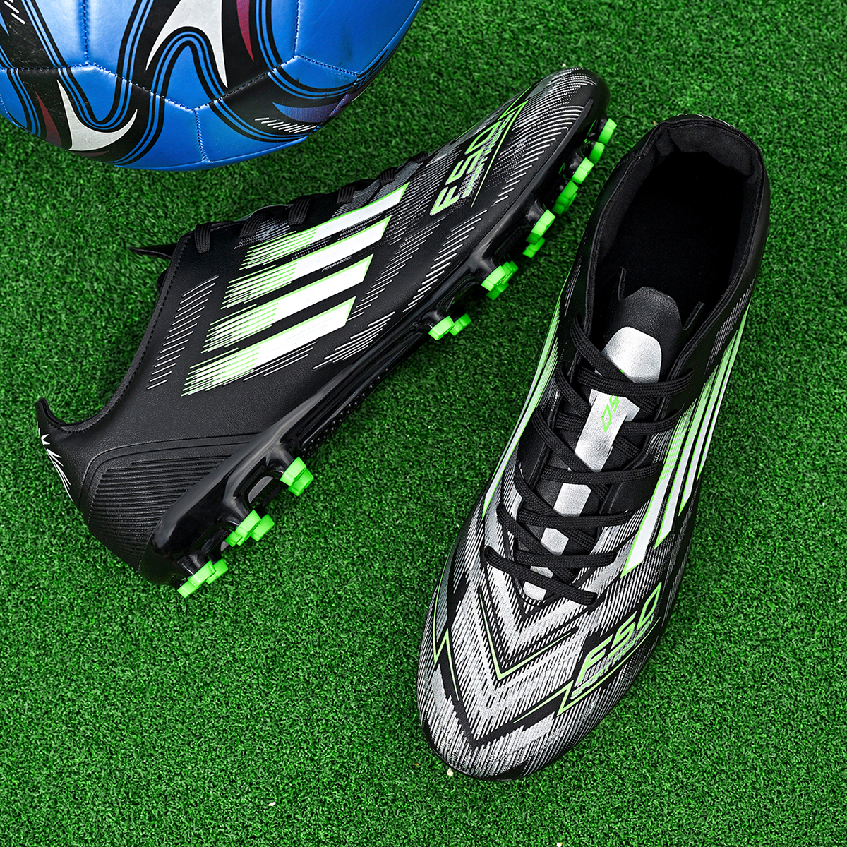 5566C-Stock Lace-up AG Football Boots — 12