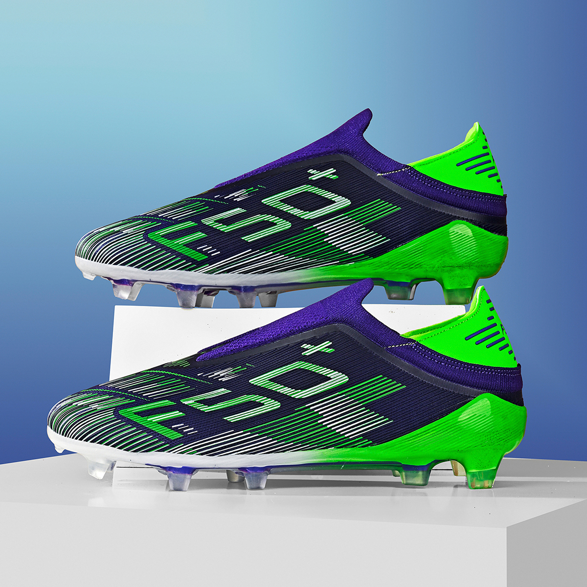 1805C-TPU Seamless Upper Long Stud Soccer Shoes Football Cleats Sizes 32-45 — 7