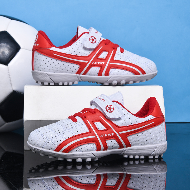 3368S-Lace-Up Low-Cut Turf Soccer Cleats Sizes 28-39 — 1