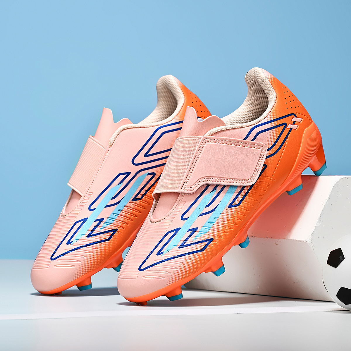 1803C-PU Upper Long-Stud Football Boots, Sizes 35–45 — 6