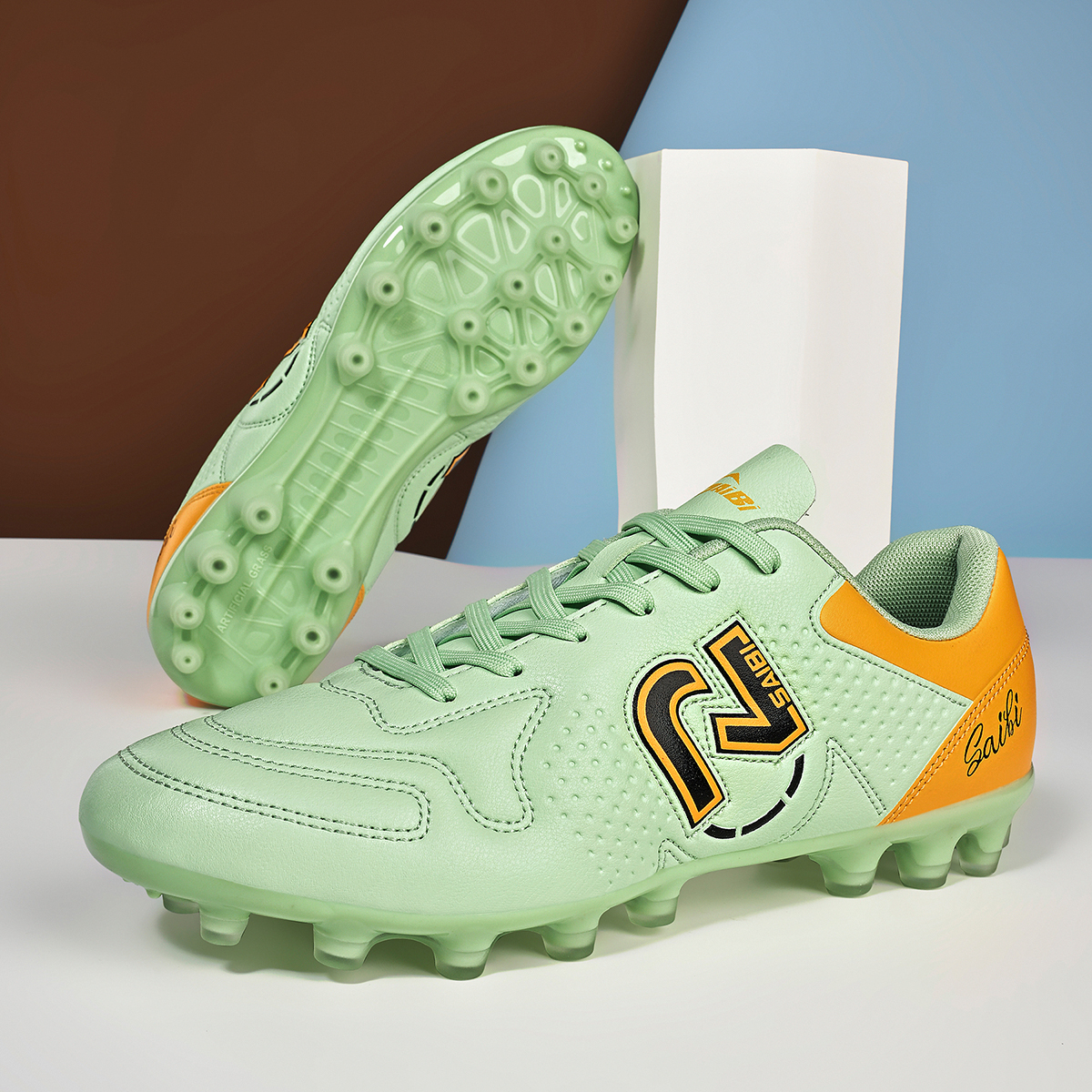3567C-PU Upper Long Stud Soccer Cleats Sizes 32-45 — 11