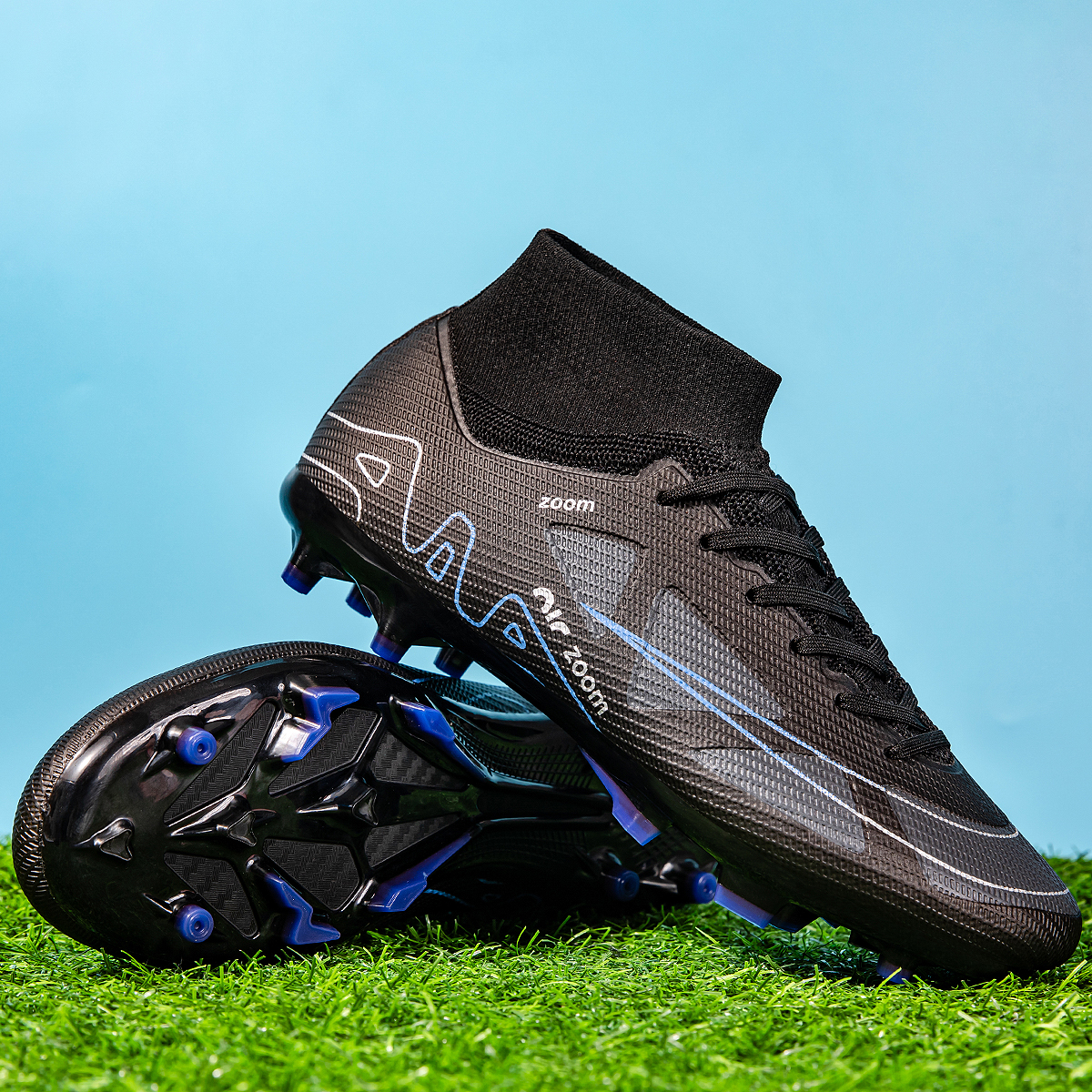 2440C-TPU Upper Long Stud Soccer Cleats Sizes 35-45 — 12