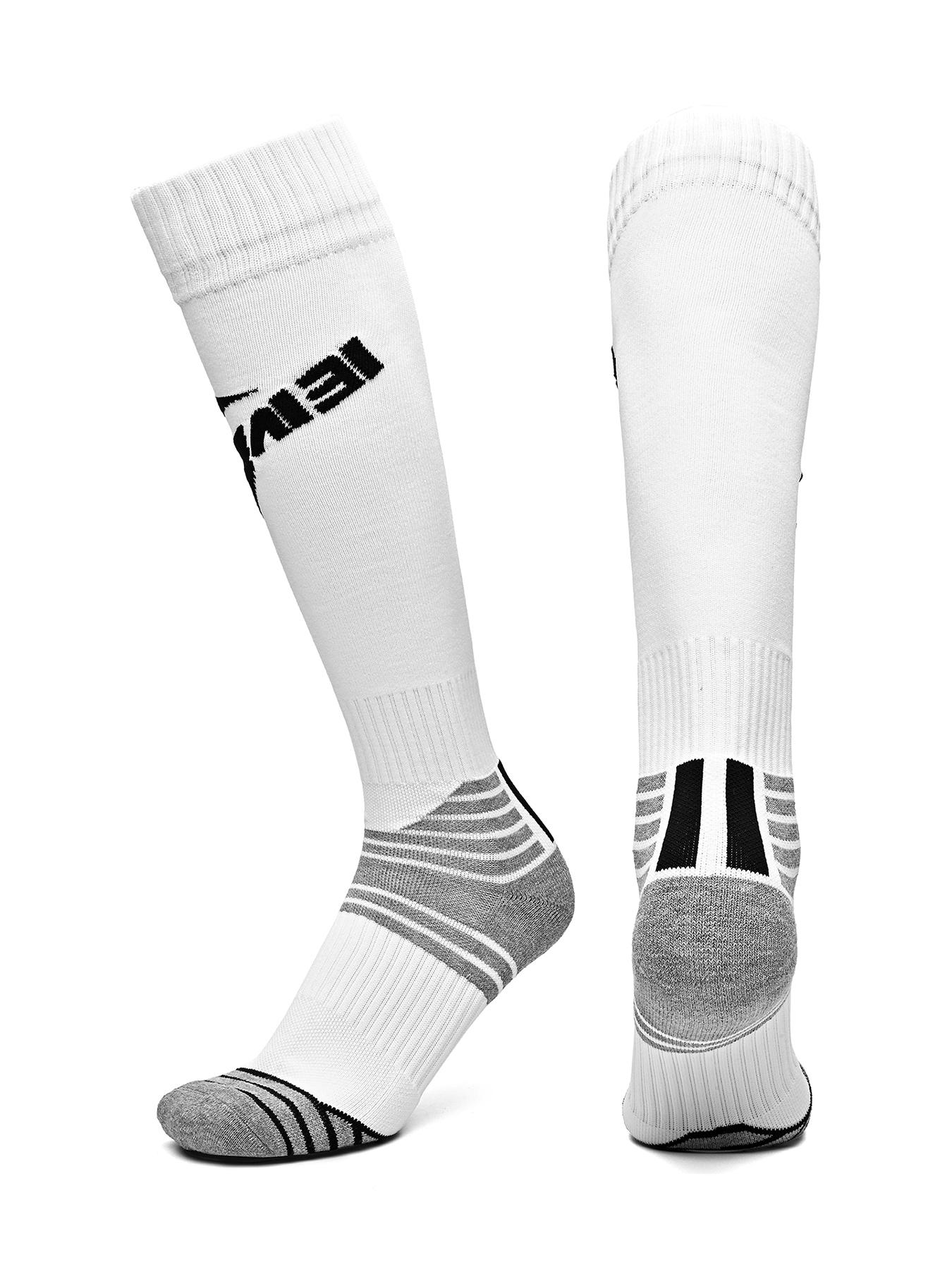 SBWZ-002-Long Football Socks with Thick Terry Sole, Sizes S-L — 17