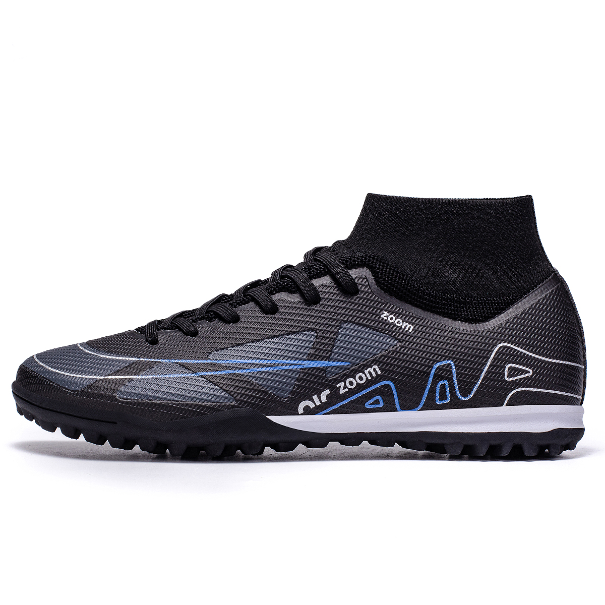 2440S-High-Cut Turf Soccer Cleats Sizes 35-45