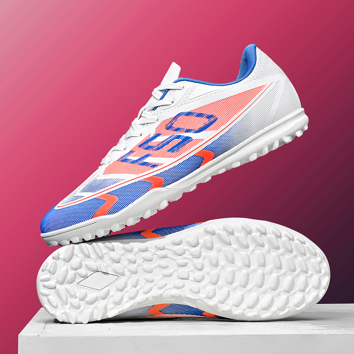 DF001S-Stock Lace-up TF Football Shoes,EU Sizes 35-45 — 5