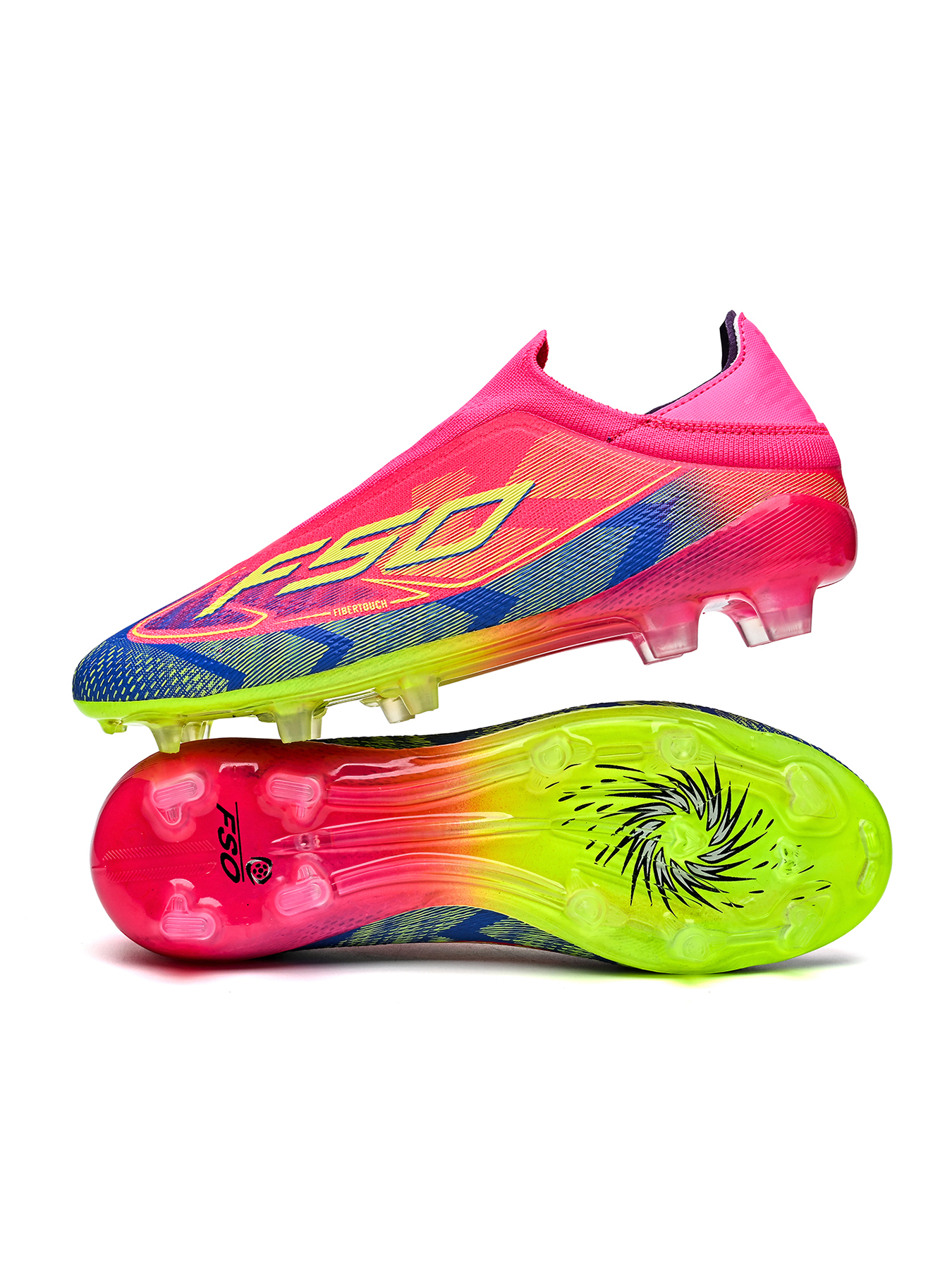 T29C-Stock Low-cut Slip-on Firm Ground Football Shoes,EU Sizes 35-45 — 15
