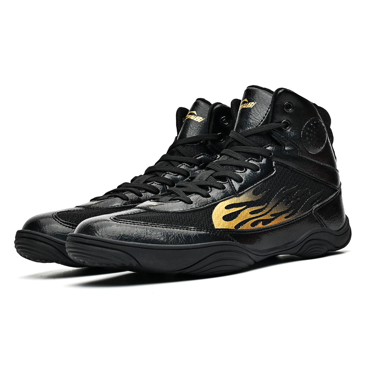 QJX001-Stock High Heel Boxing Shoes,EU 38-45 — 4