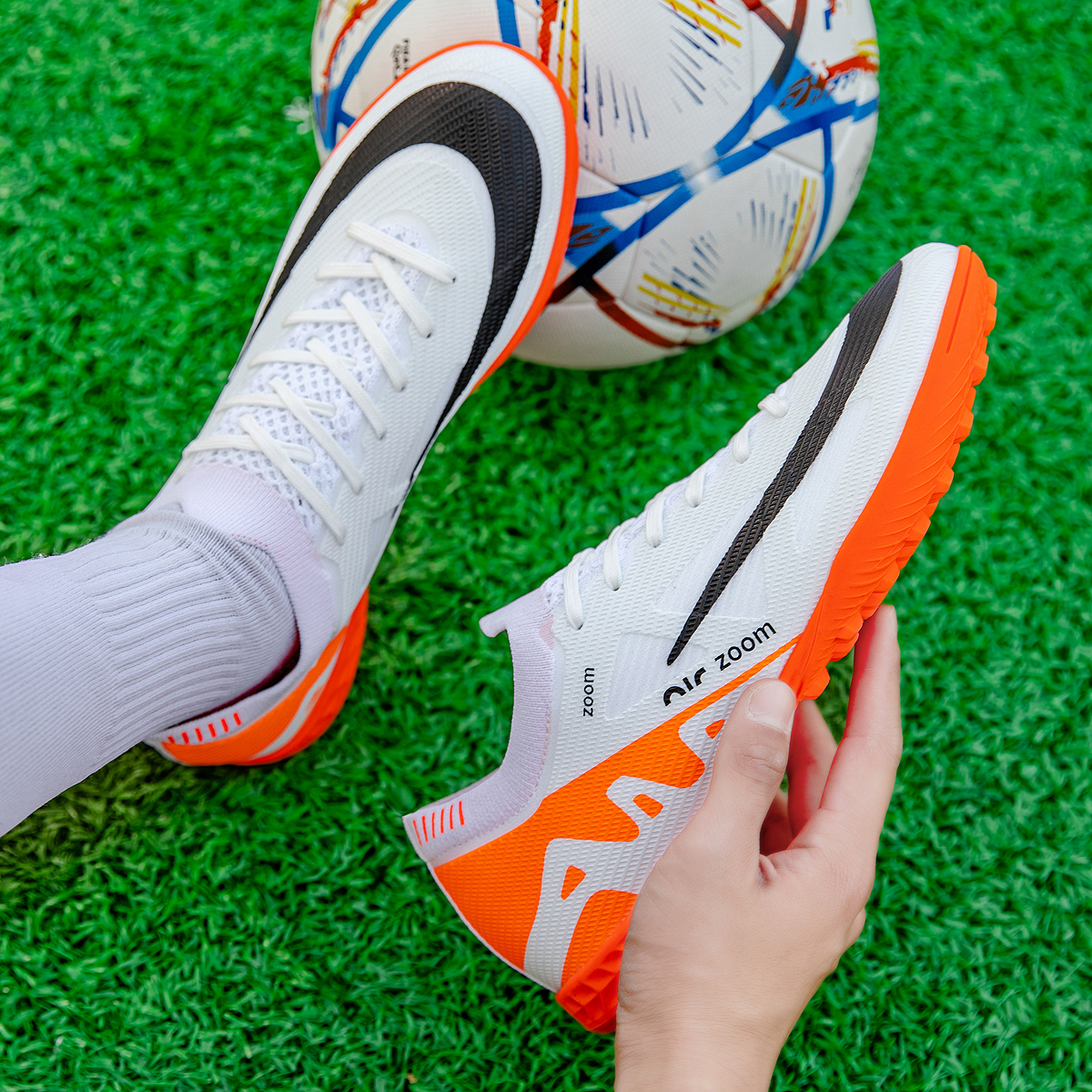198S-TPU Seamless Turf Soccer Shoes Sizes 31-47 — 7