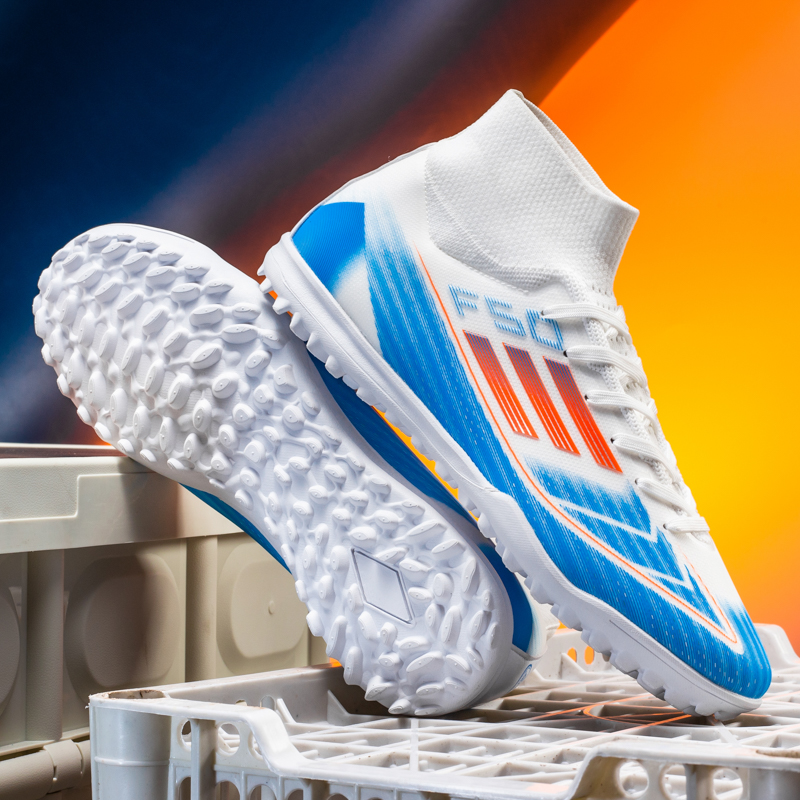 F50S-Stock High Heel TF Football Shoes,EU Sizes 35-45 — 2