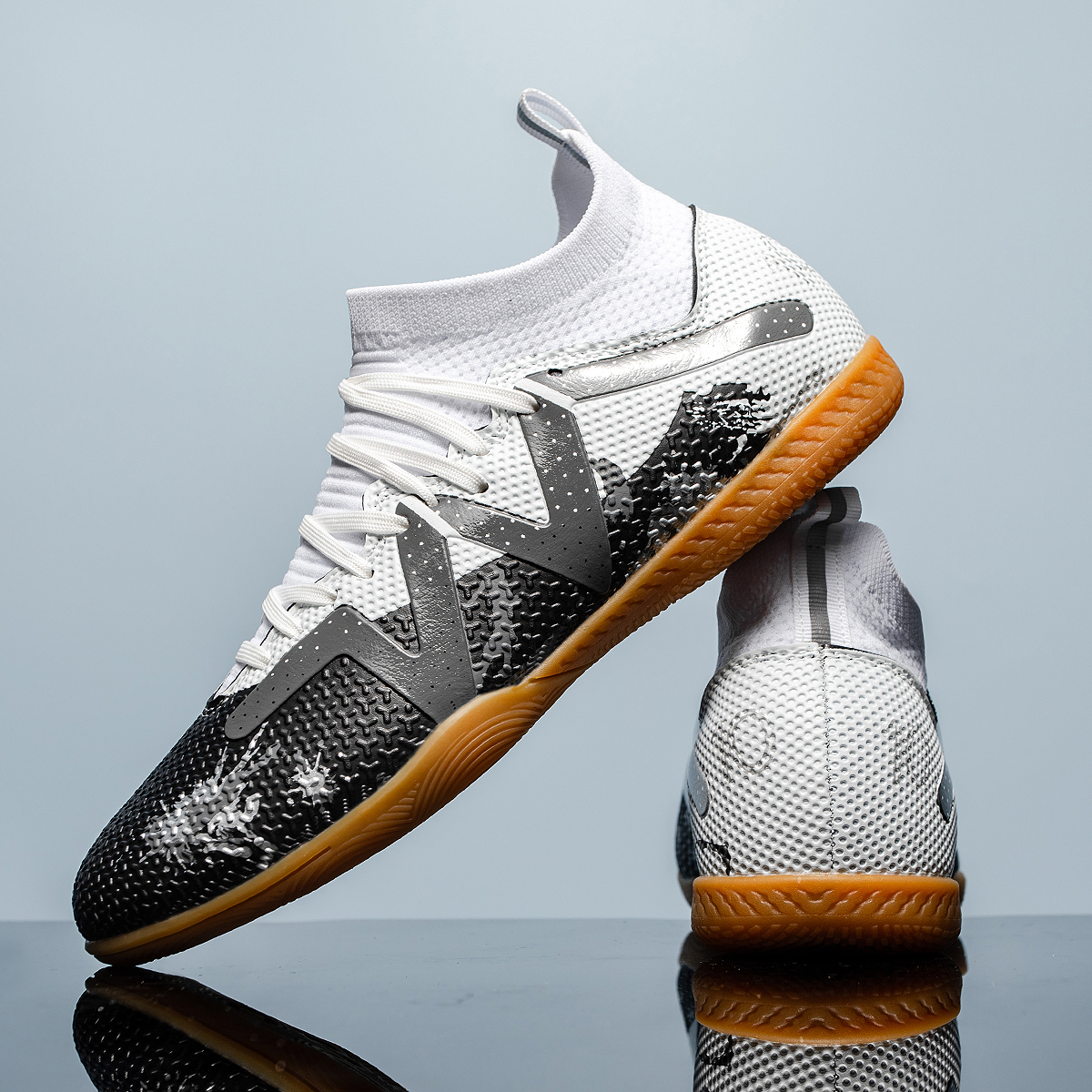 99KP-Stock High Top IC Football Shoes,EU Sizes 35-45 — 11