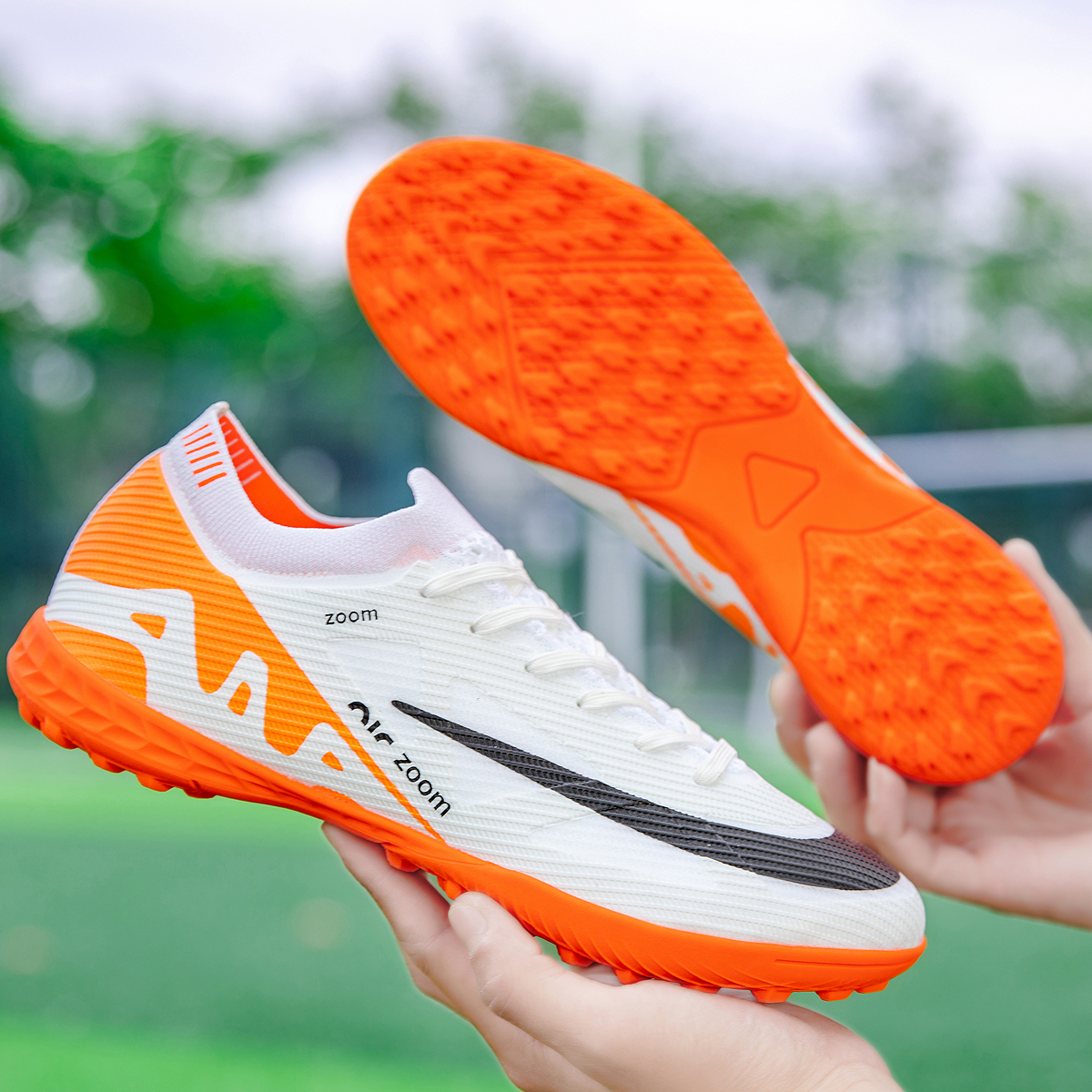 198S-TPU Seamless Turf Soccer Shoes Sizes 31-47 — 3