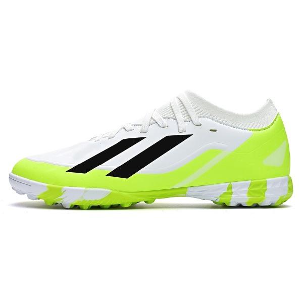 25010S-PU Leather Lace-Up Turf Soccer Cleats Sizes 32-45