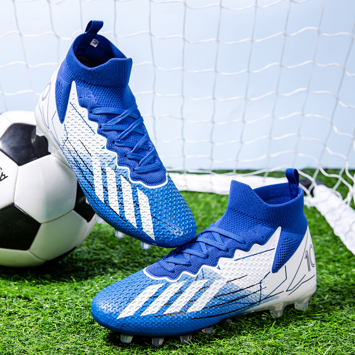 95KC-Stock High Heel FG Football Shies-EU Sizes 35-45 — 9